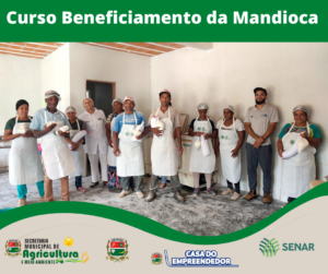 Encerramento do Curso Beneficiamento de Mandioca