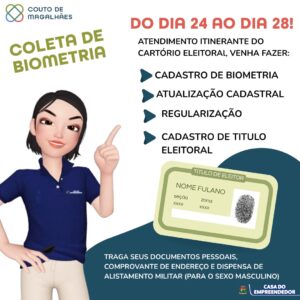 Atendimento Itinerante do Cartório Eleitoral no Município